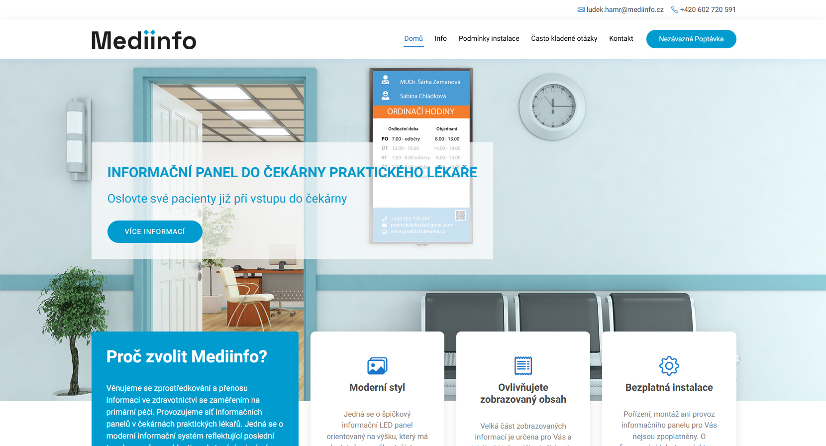 Mediinfo.cz web